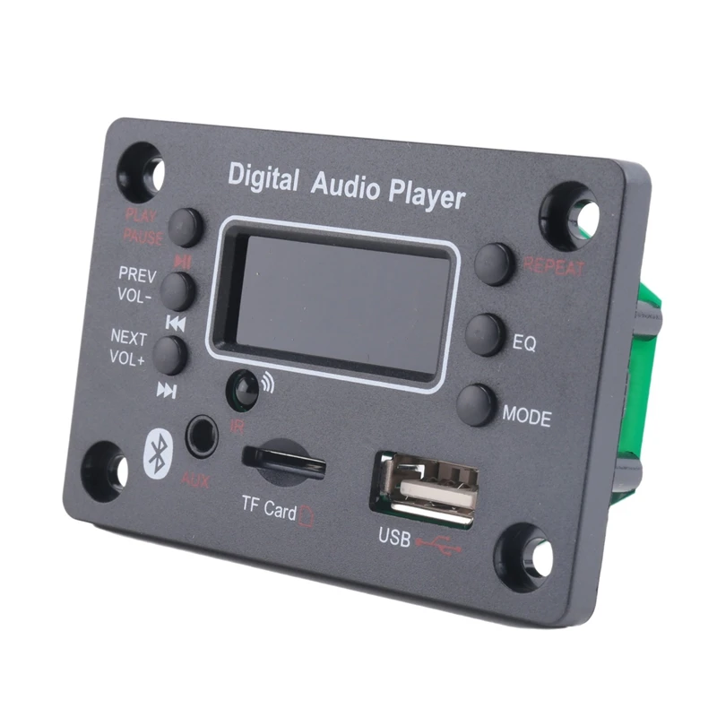 Bluetooth Module Car Audio Bluetooth Mp3 Decoder Board Mp3 Decoder Power Amplifier Board External Microphone Function