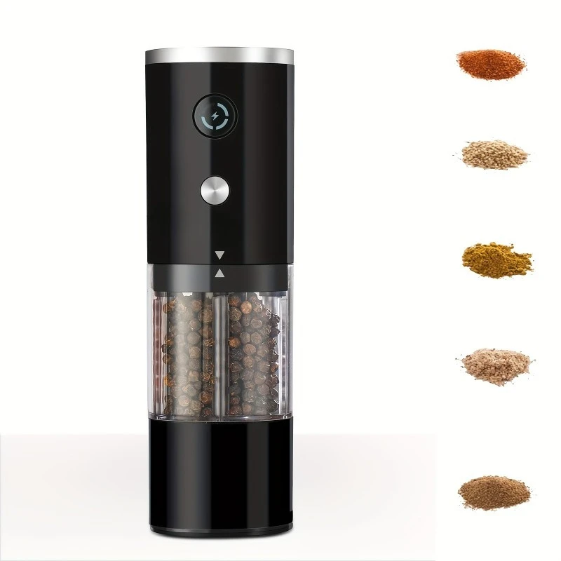 

Electric pepper, adjustable grinder, particle thickness, adjustable automatic grinder