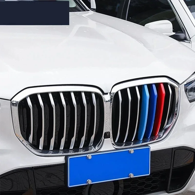 3 Color Front Kidney Air Grille Radiator Grille Cover Trim For BMW X1 X3 X4 X5 X6 E84 E70 E71 F15 F16 F25 F26 G01 G02 G05 - view 3