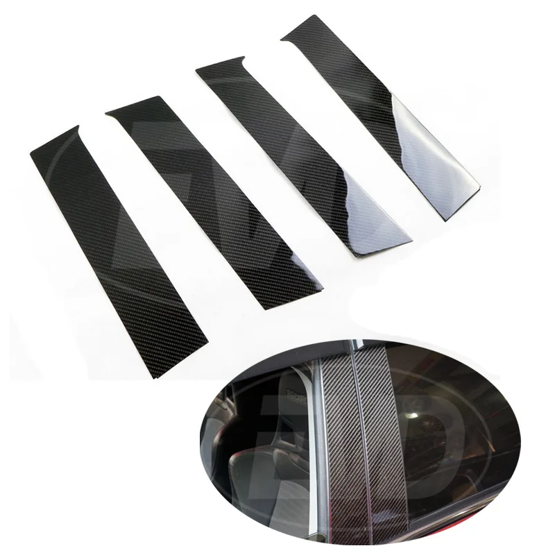 

FOR 2008-2015 MITSUBISHI LANCER EVOLUTION EVO X CAR BODY ACCESSORIES CARBON FIBER B PILLAR