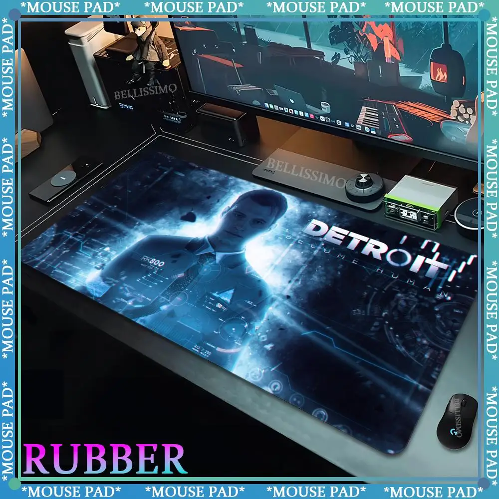 Detroit Become Human Mouse Kawaii Pad Oversized DIY gaming computer Pink art Floor mats Anime Gaming Mouse Pad