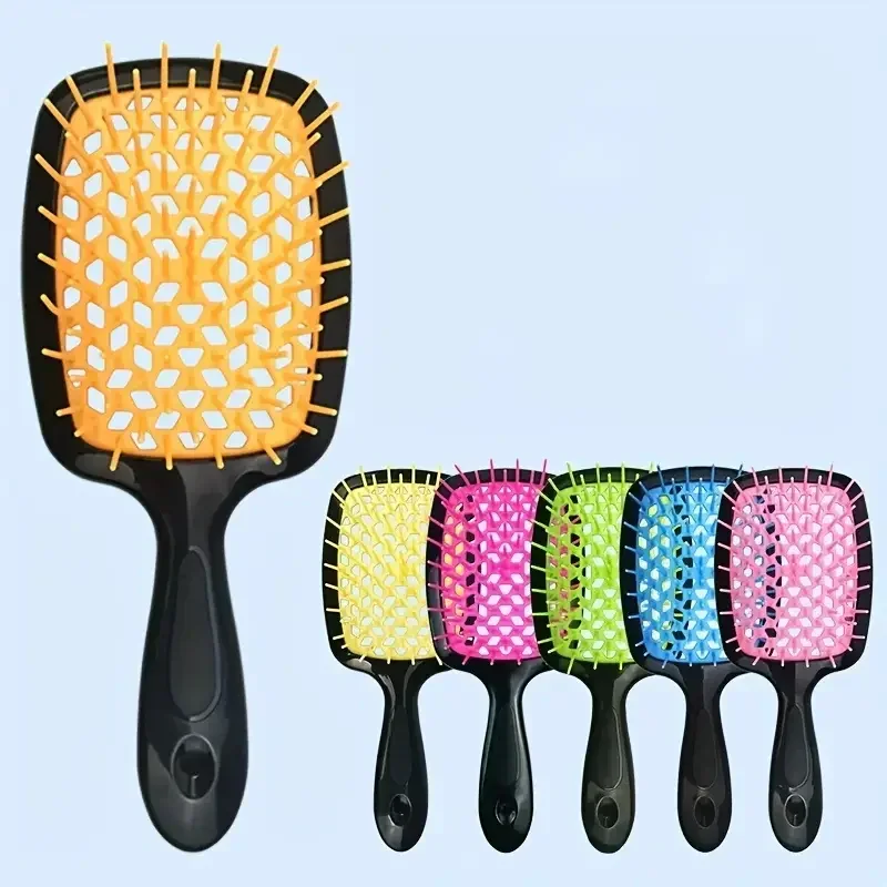 1PCS Wide Teeth Comb for Women Scalp Massage Hair Brush Detangling Hairdressing Tool for Wet Or Dry Hair Salon Use