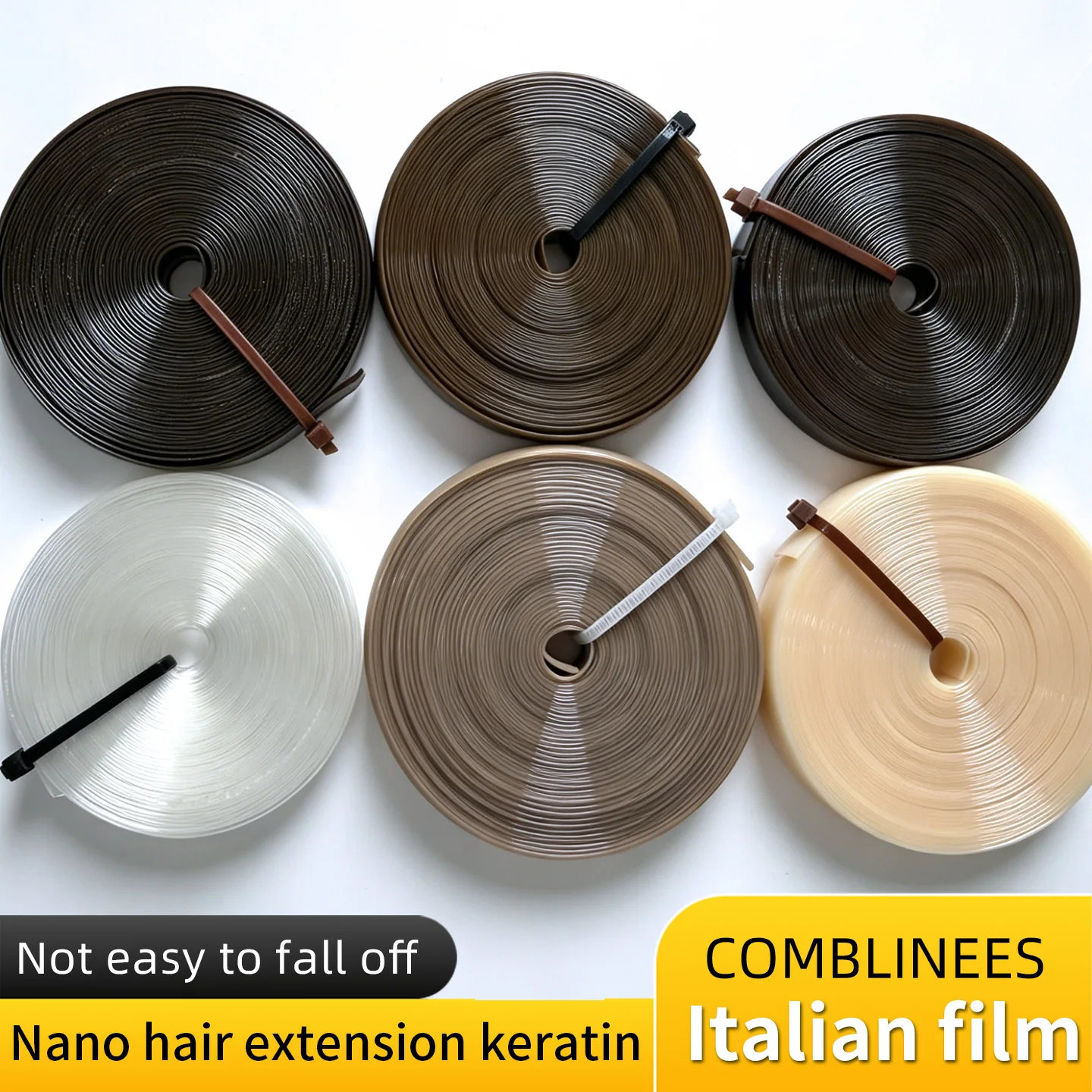 

1Roll italian keratin glue keratin glue roll grains beads for hair extensions