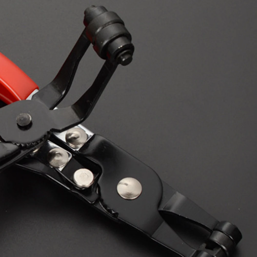 

Flexible Hose Clamp Pliers Professional Swivel Head Heavy Duty Rubber Grip for Fuel Oil Water Gas Hose Clip Removal Tool