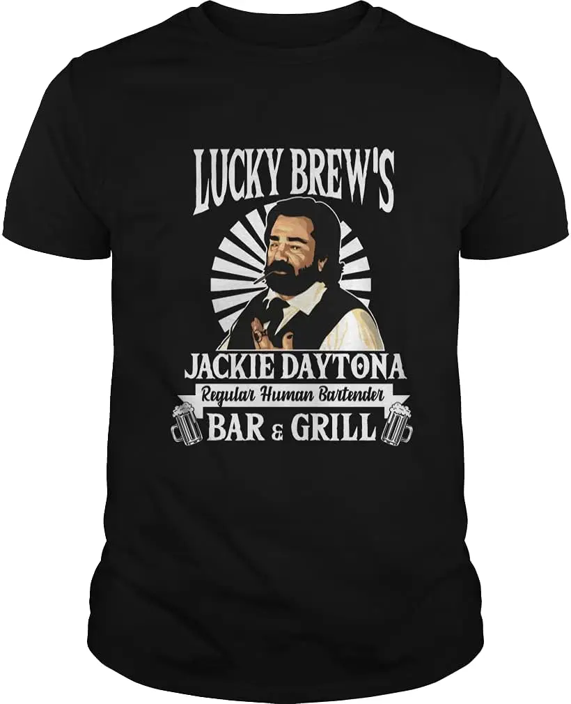 Teenager Youth Kid What We Do in Shadow Lucky Brew'S Jackie Daytona Regular Human Bartender and Grill Classic T-Shirt Large