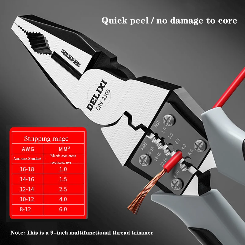 Wire Cutters Multifunctional Wire Cutters Diagonal Nose Pliers Hardware Tools Wire Cutters Electrician Tools Hand Tools