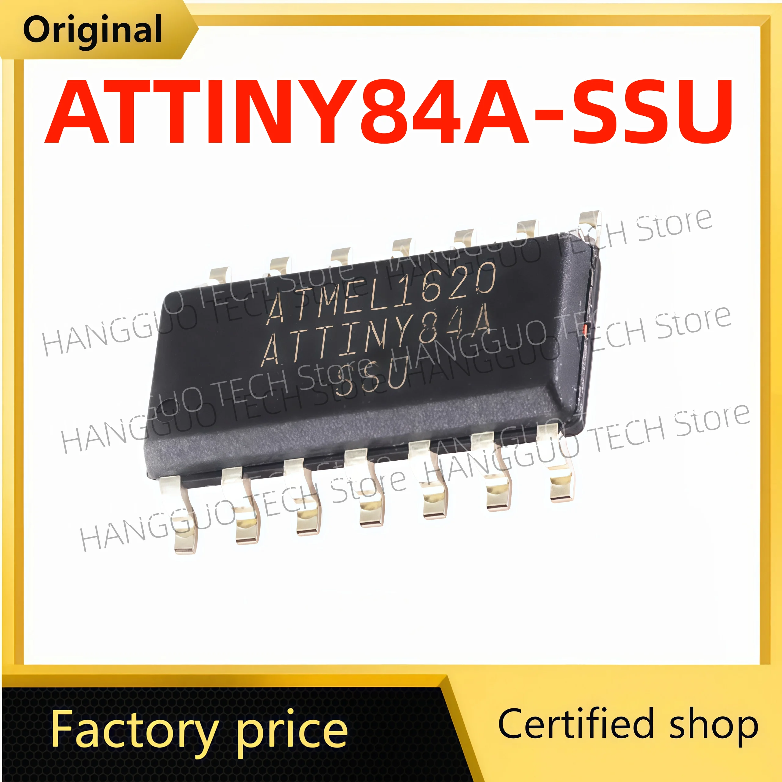10 قطعة/الوحدة العلامة التجارية الجديدة والأصلية ATTINY84A-SSU ATTINY84A SOP-14 IC