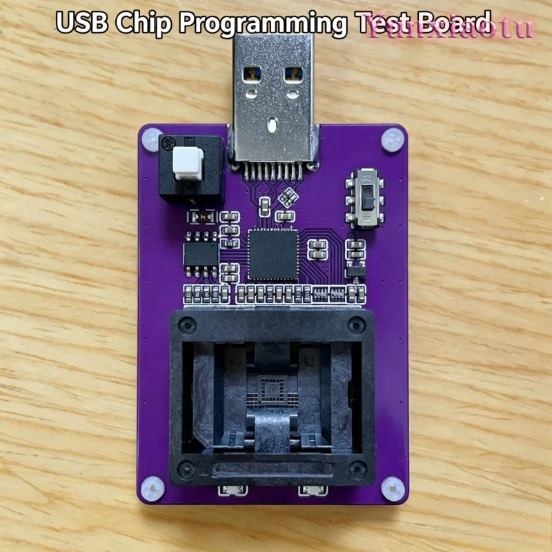 BGA153 EMMC Programming Socket USB3.0 HS400 1.8V/3.3V Adjustable Voltage