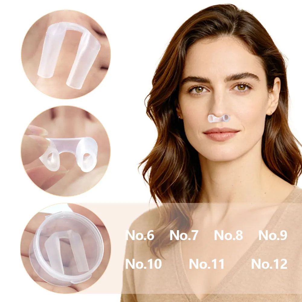 Nostril Retainer Nostril Retainer Rhinoplasty Nose Splint for Rhinoplasty Recovery Nose Shaping Aid Support Size 6 7 8 9 10