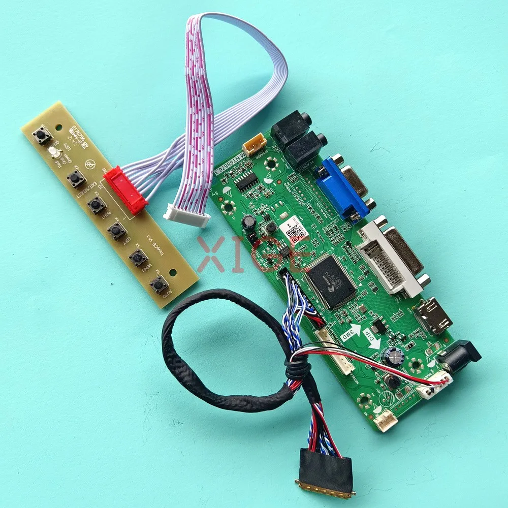 

For LTN101NT05-A01 LTN101NT06-001 HDMI-Compatible 40Pin LVDS Laptop Panel 10.1" VGA DVI 1024x600 Driver Controller Board Kit DIY