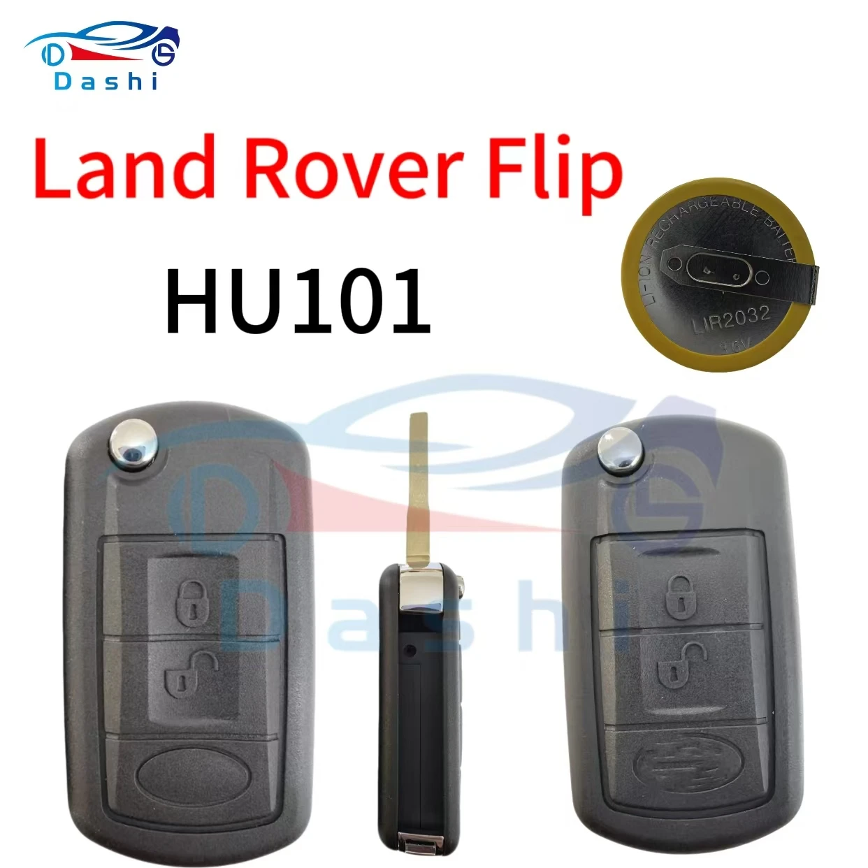 

DS For Land Rover For Discovery 3 LR3 For Range Rover For Sport For Vouge 2005-2010 3 Buttons Flip Remote Car Key Fob Shell Case