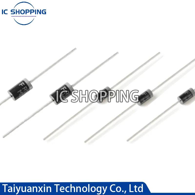 

50PCS FR104 FR107 FR207 FR154 FR157 FR304 FR307 FR309 FR607 FR608 Fast Recovery Diode NEW