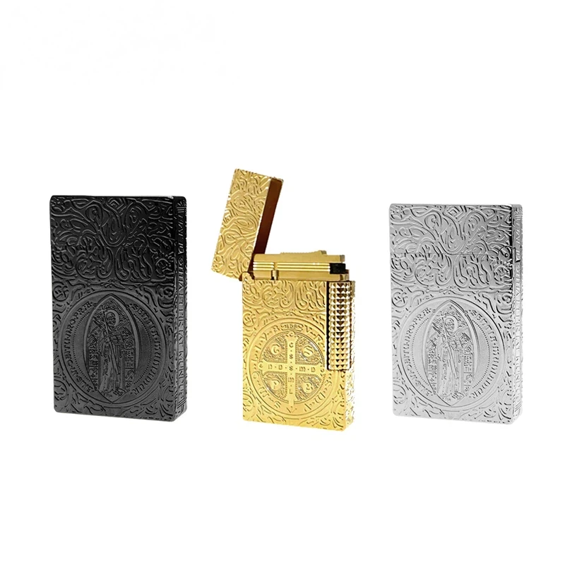 

D L1/L2 Options Intricate Engravings Collection, Constantine, Iconic Flame, Ornate design Portable for Cigarettes