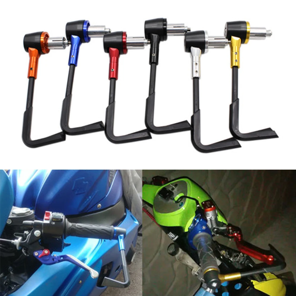 

For 22mm Aluminum Motorcycle Handlebar Brake Clutch Levers Protector Guard Brake Handle Protects Accessories
