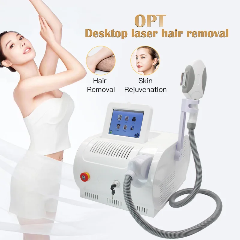 Free Customization Laser Hair Removal Machine IPL System 500000 Shots OPT Painless Permanent Device For Facial Body Bikini