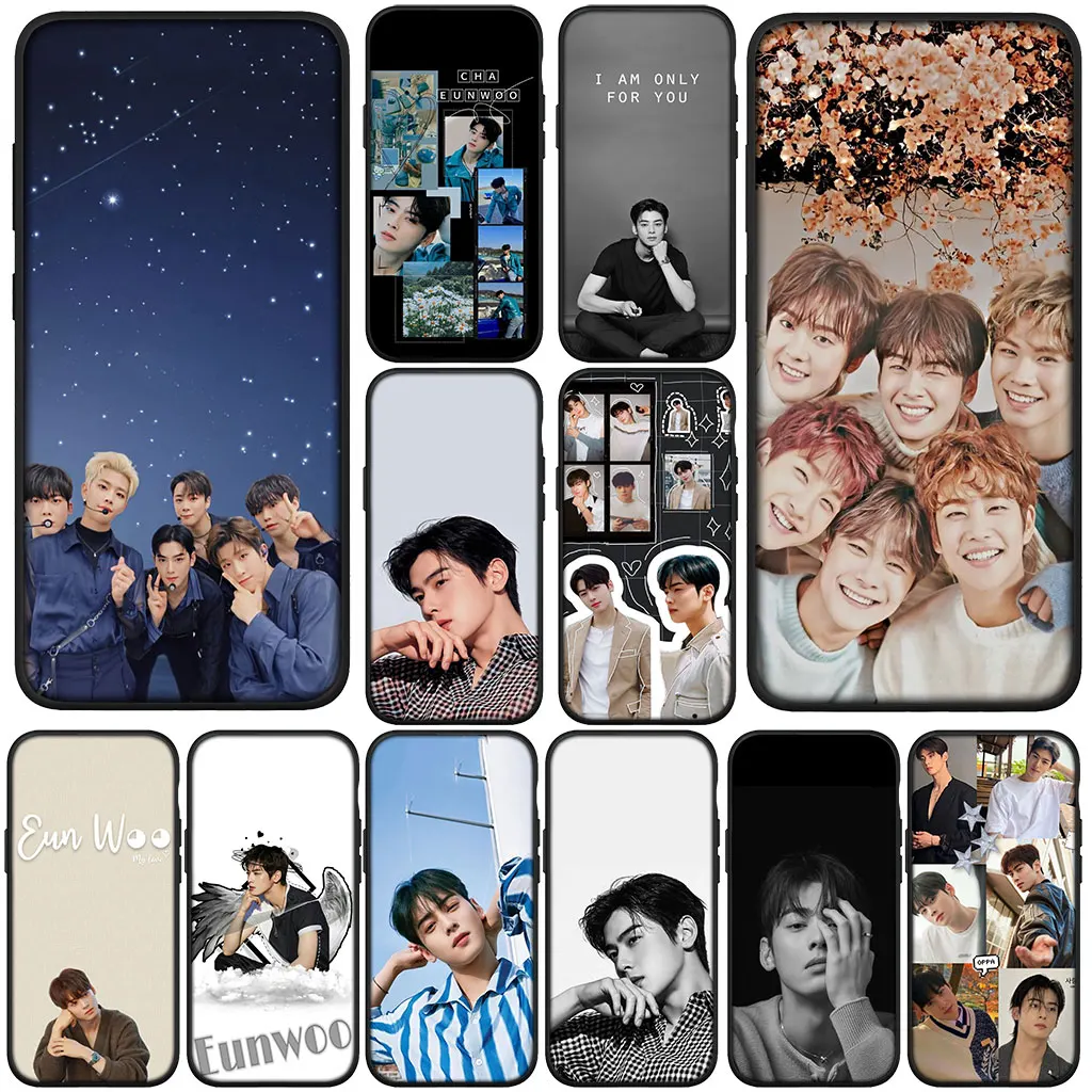 Чехол Cha EunWoo Lee Dong min Eun Woo для Motorola Moto G82 G20 G22 G23 G32 G9 G8 G7 Power Play Plus G41 G52 G30 G71 E13 E20 E32