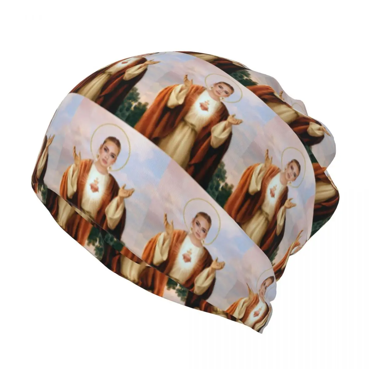 Adele In Munich Music Tour Accessories Bandana Neck Cover Wrap Mask Scarf Warm Balaclava Beanies Hat for Men Women Breathable - Detail 1