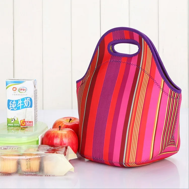 New Waterproof Lunch Bag for Women Kids Men Cooler Lunch Box Bag Tote Canvas Lunch Bag Insulation Package Portable