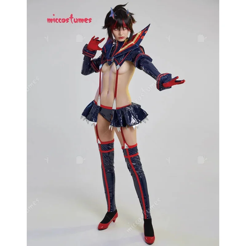 

Женский прозрачный облегающий костюм с аксессуарами для косплея и чулками, подходящий для аниме-выставочных вечеринок на Хэллоуин.