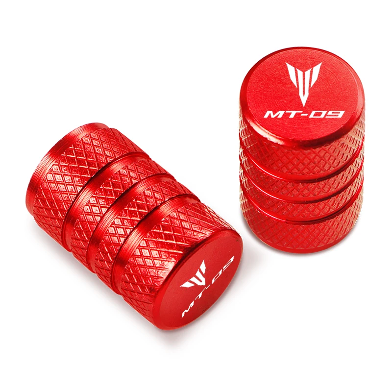 2PCS Motorcycle CNC Wheel Tire Valve Air Port Stem Caps Covers Accessories For YAMAHA MT-09 MT09 Mt 09 2017 2018 2019 2020-2023 image 4