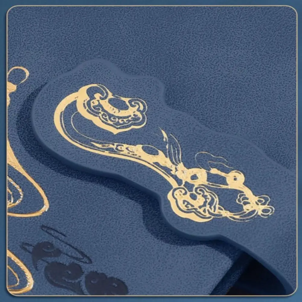 PU Cover Pocket Record Notebook Chinese Style 100 Sheets Meeting Record Handbook A7 Student Stationary Agenda Notepad Travel