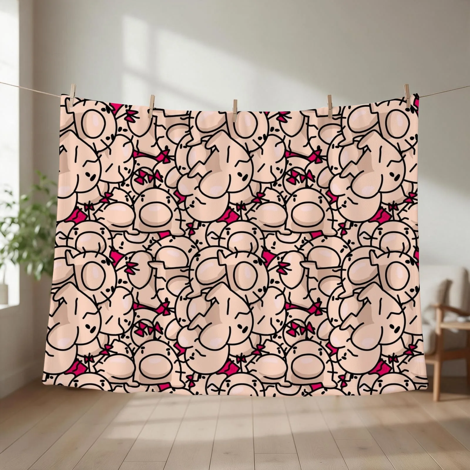 Mr. Saturn (Mother Series) Throw Blanket Summer Summer Beddings Furry Blankets For Baby Blankets