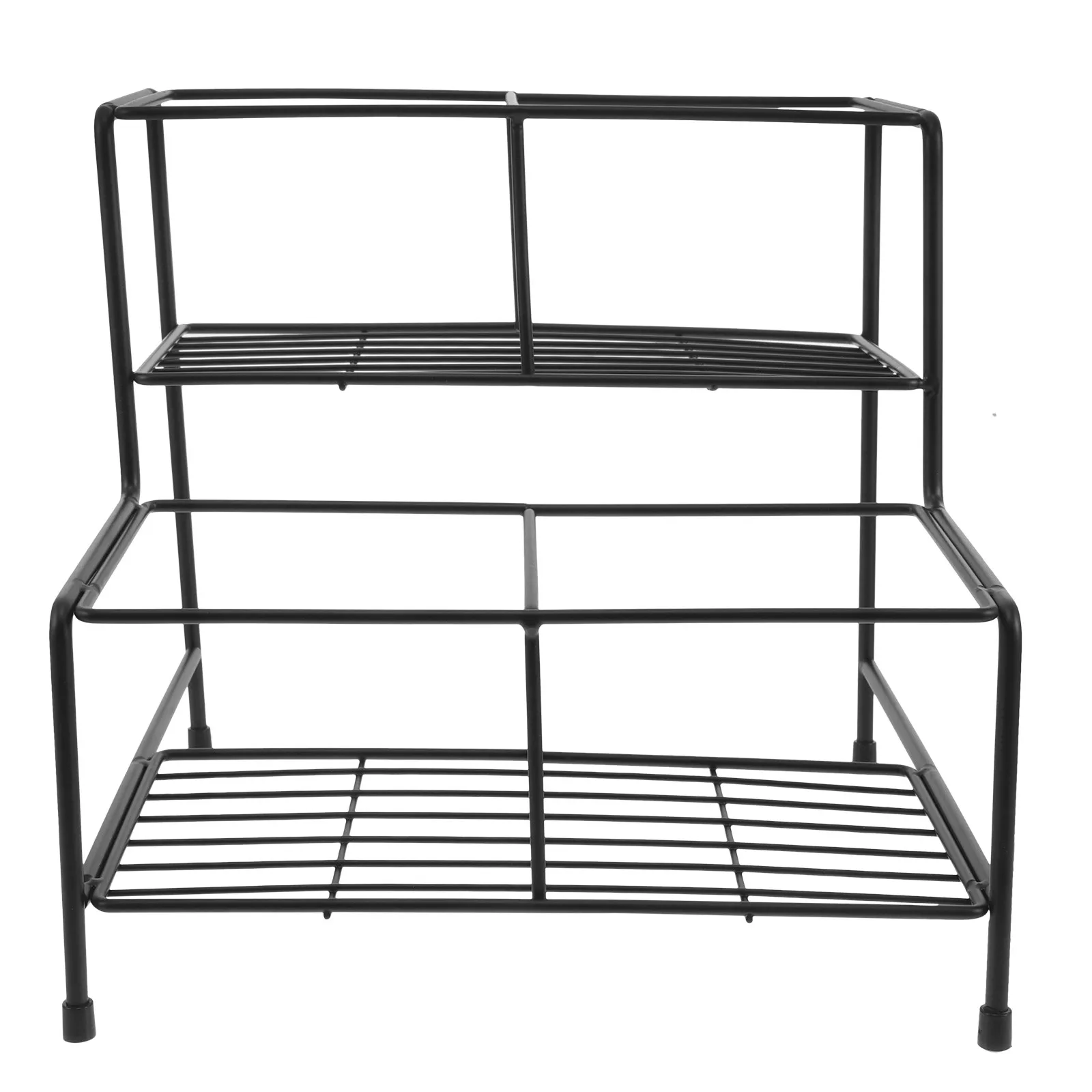Coffee Syrup Rack Organizer Multi-Tier Space Saving Condiment Storage Station Coffee Bar Kitchen Syrup Bottle
