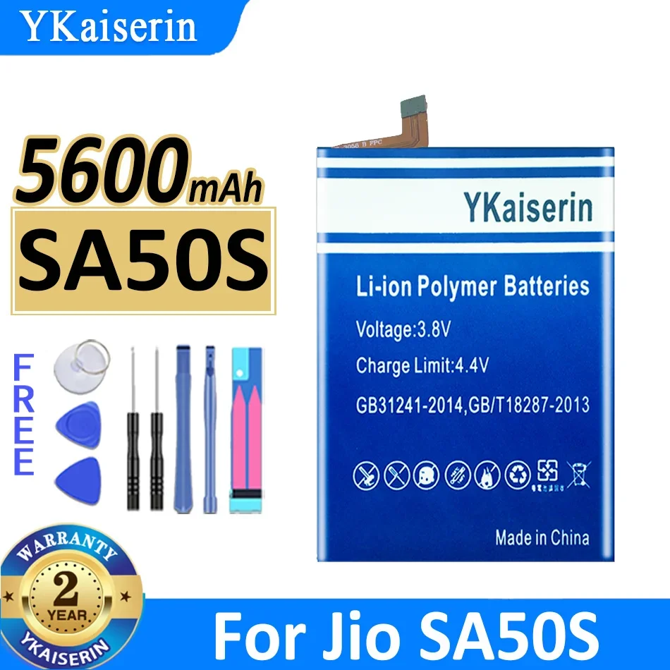 

5600mAh YKaiserin Battery For Jio SA50S Batteries