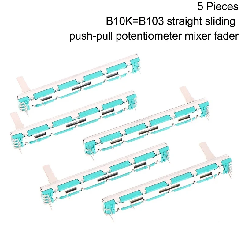 5 buah penekan pencampur pot Bellinger B10KX2 asli 75mm ganda B10K