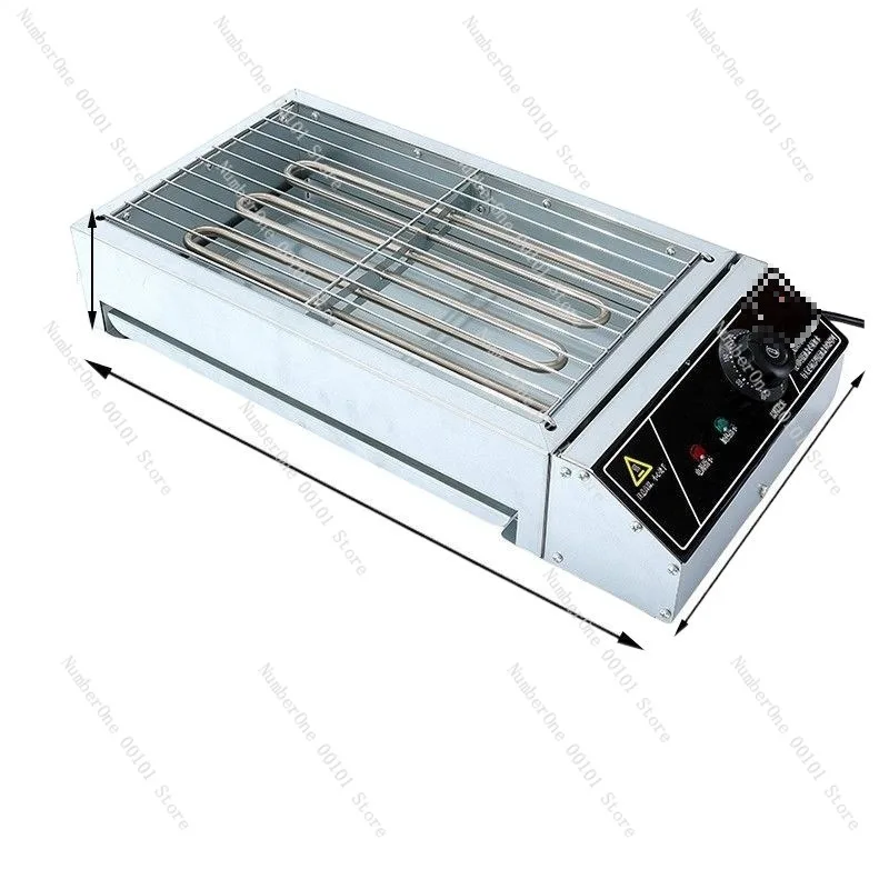 Smokeless Electric BBQ Grill Indoor Barbecue Machine Electric Skewer Grill for Meat Seafood Commercial Home Use