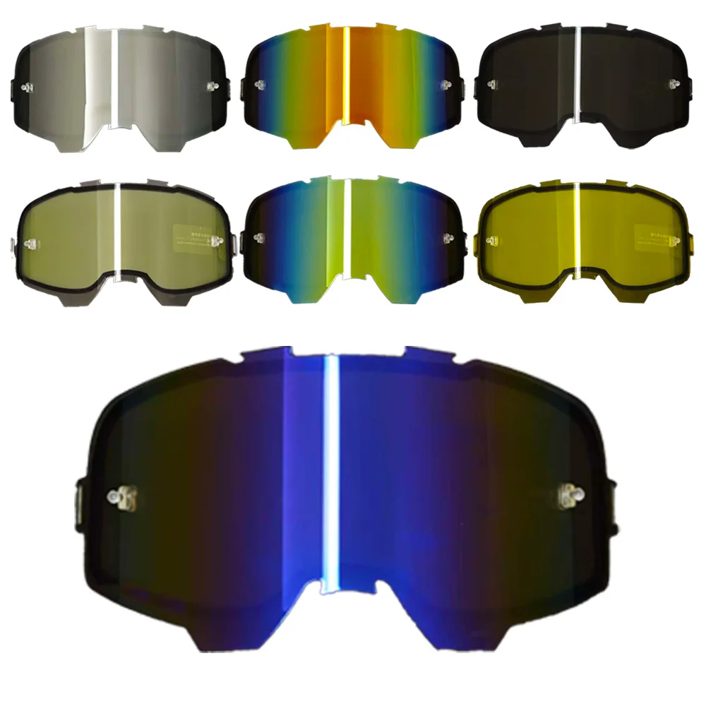 Double Layers UV400 Lens Suitable for VELOCITY 6.5 Off-Road Eyewear, 1/2/3PC Optional, Multiple Colors Available