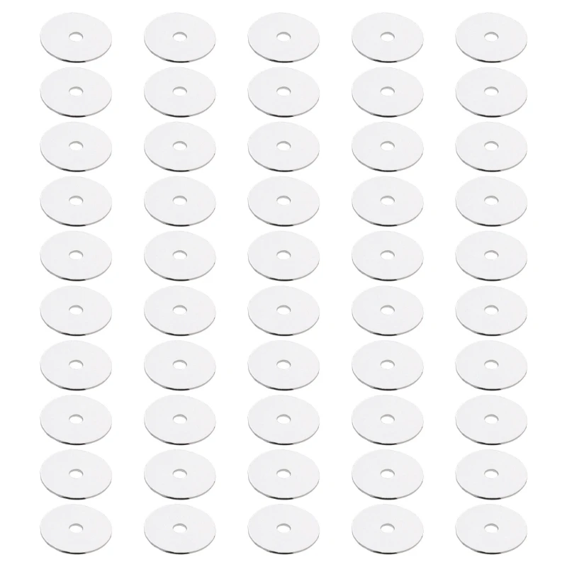 

50Pcs Bicycles Valves Sticker Road Bike Tube Tire Gasket Rims Protective Sticker D5QD