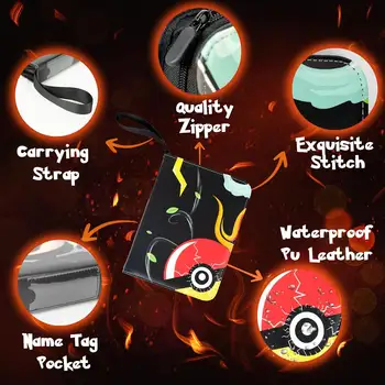 集換式卡牌收藏冊,400格可個人化分類卡牌收藏冊,適用於寶可夢卡牌,附贈50個卡套 8 最佳銷售 寶可夢卡片夾 - №3