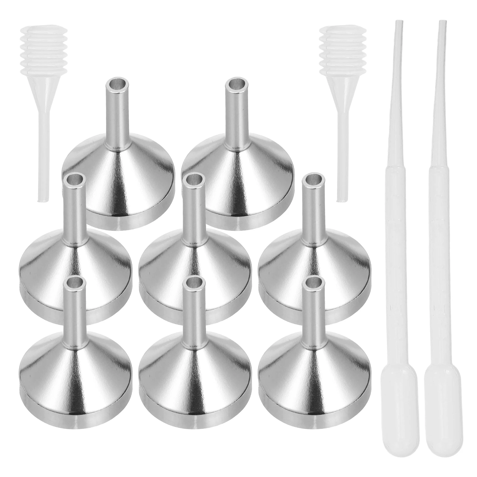 

Funnels for Kitchen Use Filling Bottles Metal Set Little Small Miniature Transfer