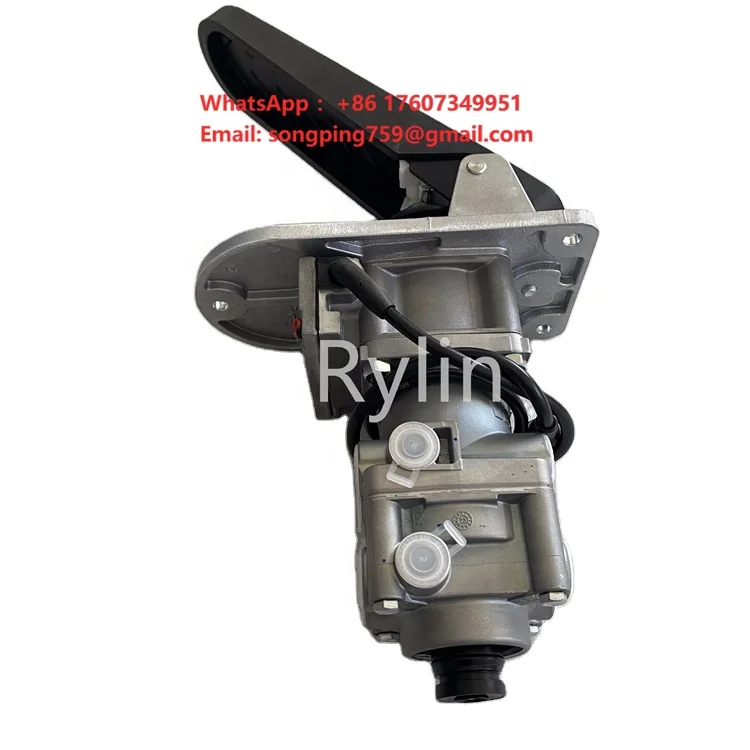 High Quality New Bus Spare Parts Foot Operated Brake Valve 4613180710 1612135500003 for FOTON Truck Foot Brake Valve