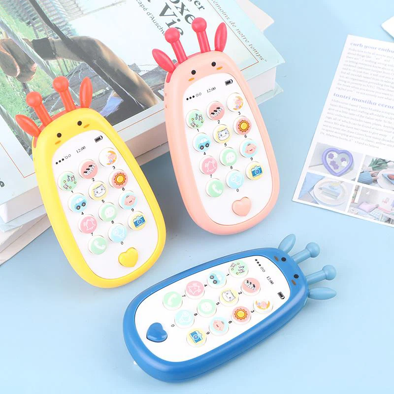 Children's Education Phone English Learning Mobile Phone Toy Baby Phone Teether Music Story Machine Christmas Gift For Children