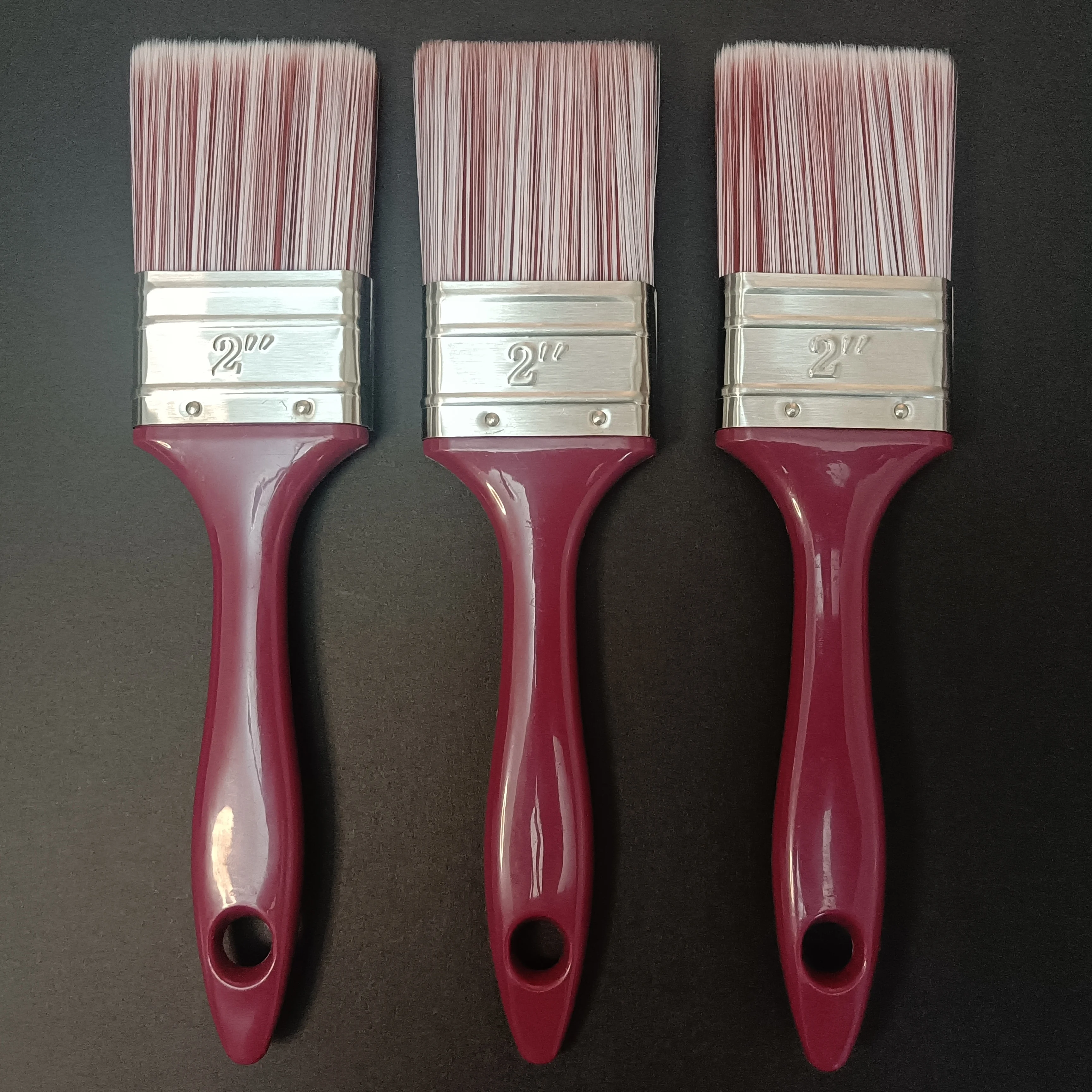 3 Pieces of Paint Brush, Right Angle Brush, Edge Trimming Brush, Suitable for Corner Furniture, Fence, Wood and Other Projects
