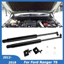 Frente Do Motor Capô Gás Suporte Strut, Lift Spring, Shock Bar, Rod Suporte, Acessórios do carro para Ford Ranger T6 2012-2018 Mazda BT50