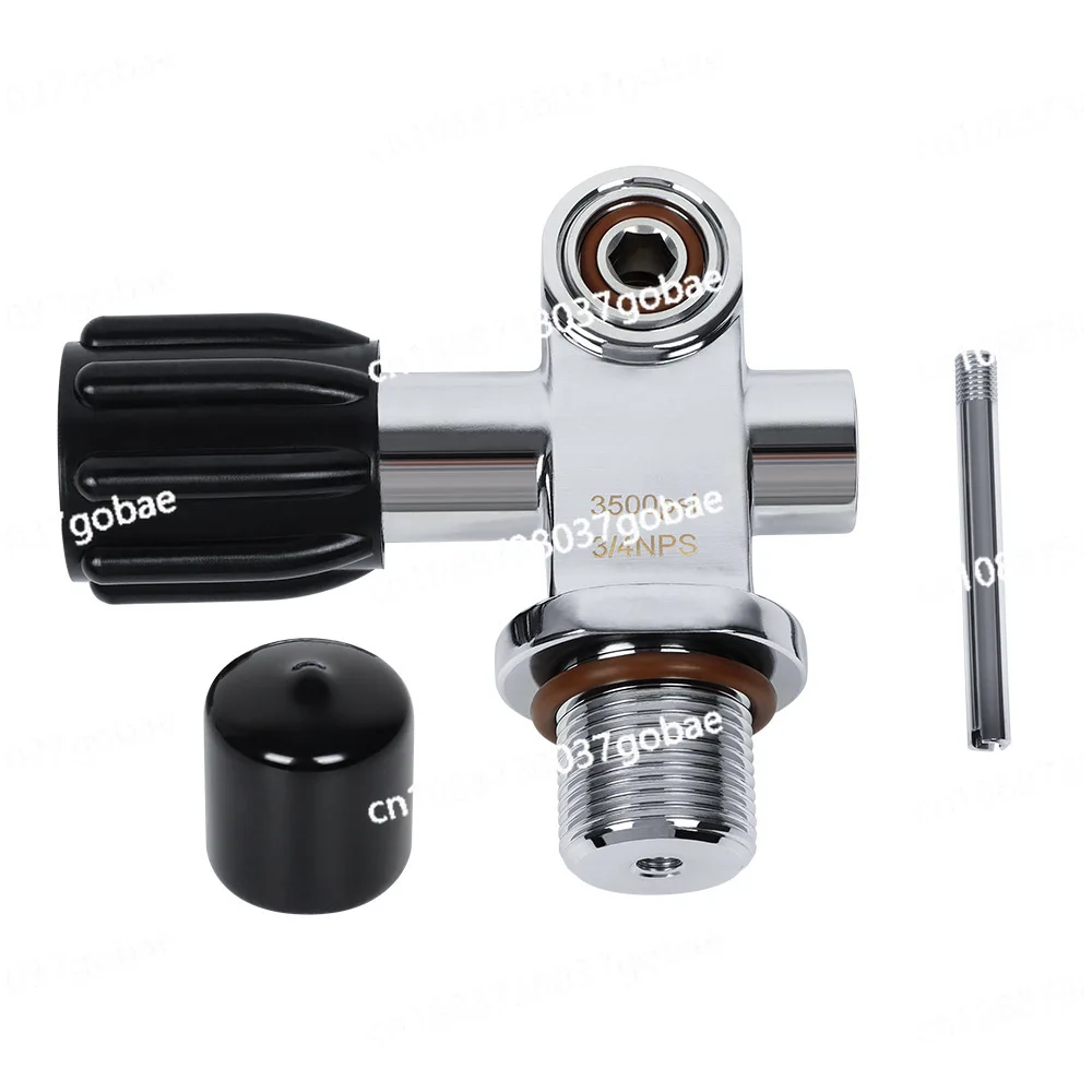 

High pressure gas cylinder valve Fire Diving valve G3/4 Carbon fiber bottle head valve DIN/YOKE dual purpose