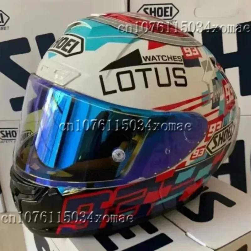 Shoei X-Spirit III Power Up Full Face Helmet X-Fourteen X-14 X14 Motorcycle Helmets Riding Motocross Racing Motobike Helmet