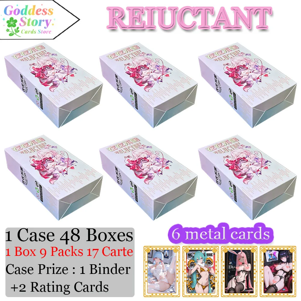 

YISIBATAN Reluctant Goddess Story Коллекция карт Аниме игра Waifu Box Girls Party Купальник Тема Doujin Игрушки Подарки для хобби