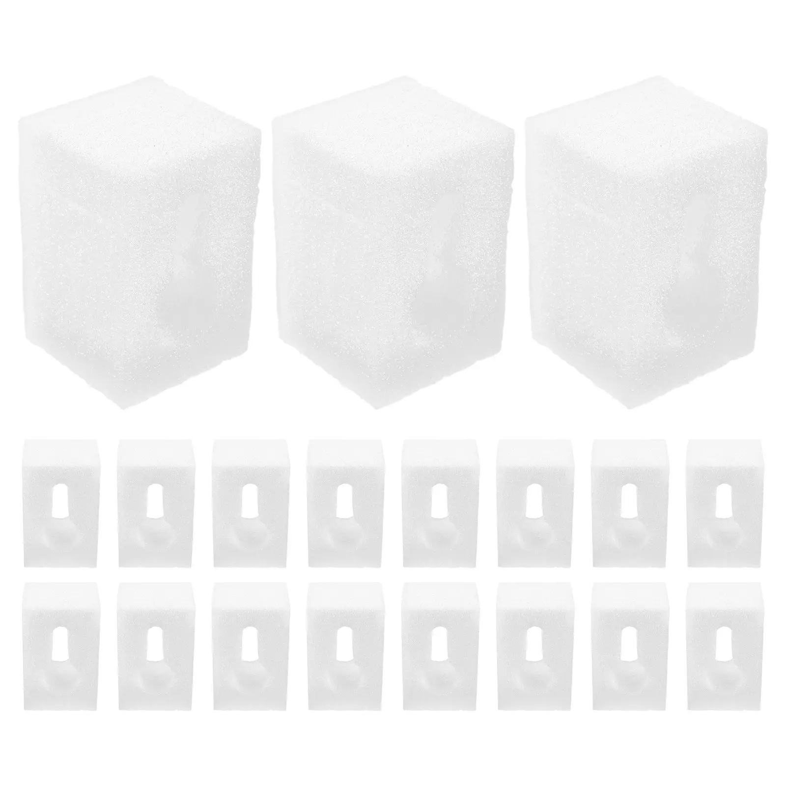 

20 шт. защитных уголков из жемчужного хлопка, мягкие пенопластовые накладки для бутылок, упаковочные защитные прокладки для транспортировки, пенопластовая подкладка для переезда