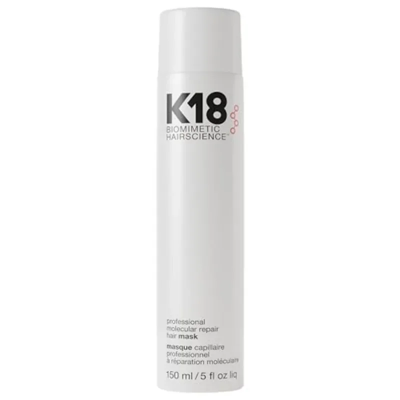 Mascarilla Molecular K18 de 150ml, reparación Original de cabello Molecular dañado, tratamiento rizado seco, hidratante