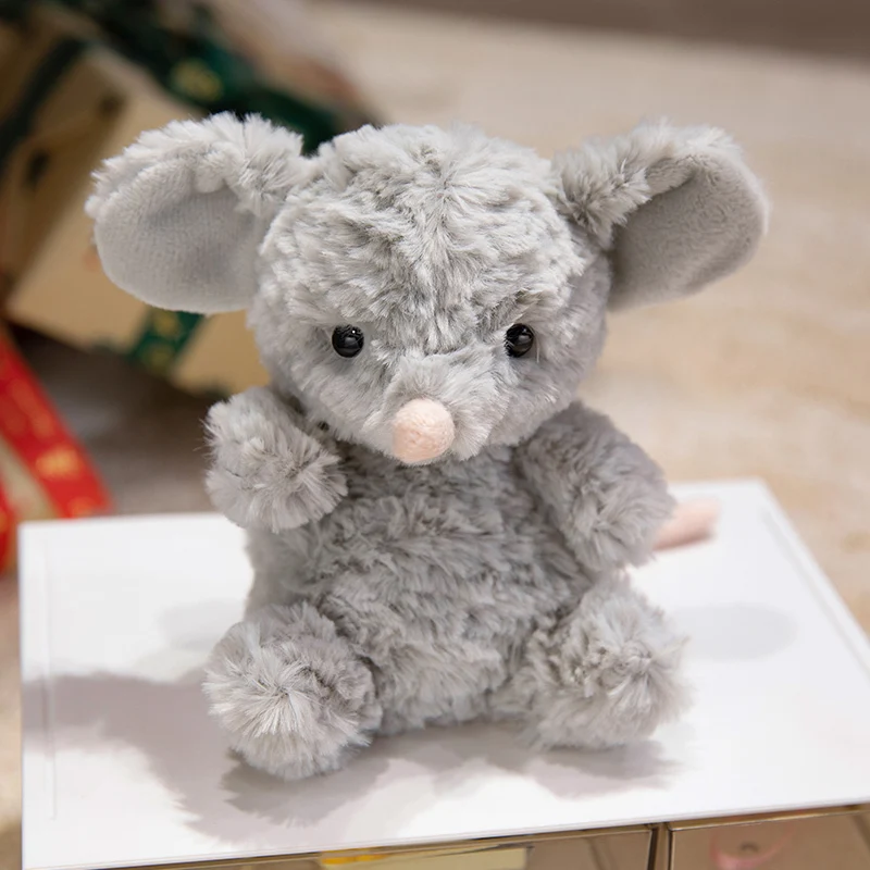 1Pc Kawaii Mini Mouse Plush Toys Stuffed Soft Animal Mouse Pillow Cute Simulation Rat Dolls for Birthday Christmas Gift