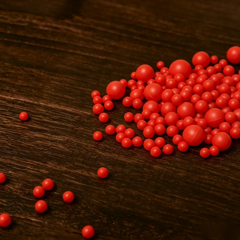 10-1000Pcs Diameter 5/6/6.5/8/10/12/15/20/50mm Red PP Float Liquid Level Indicator Ball Hollow Polypropylene Ball