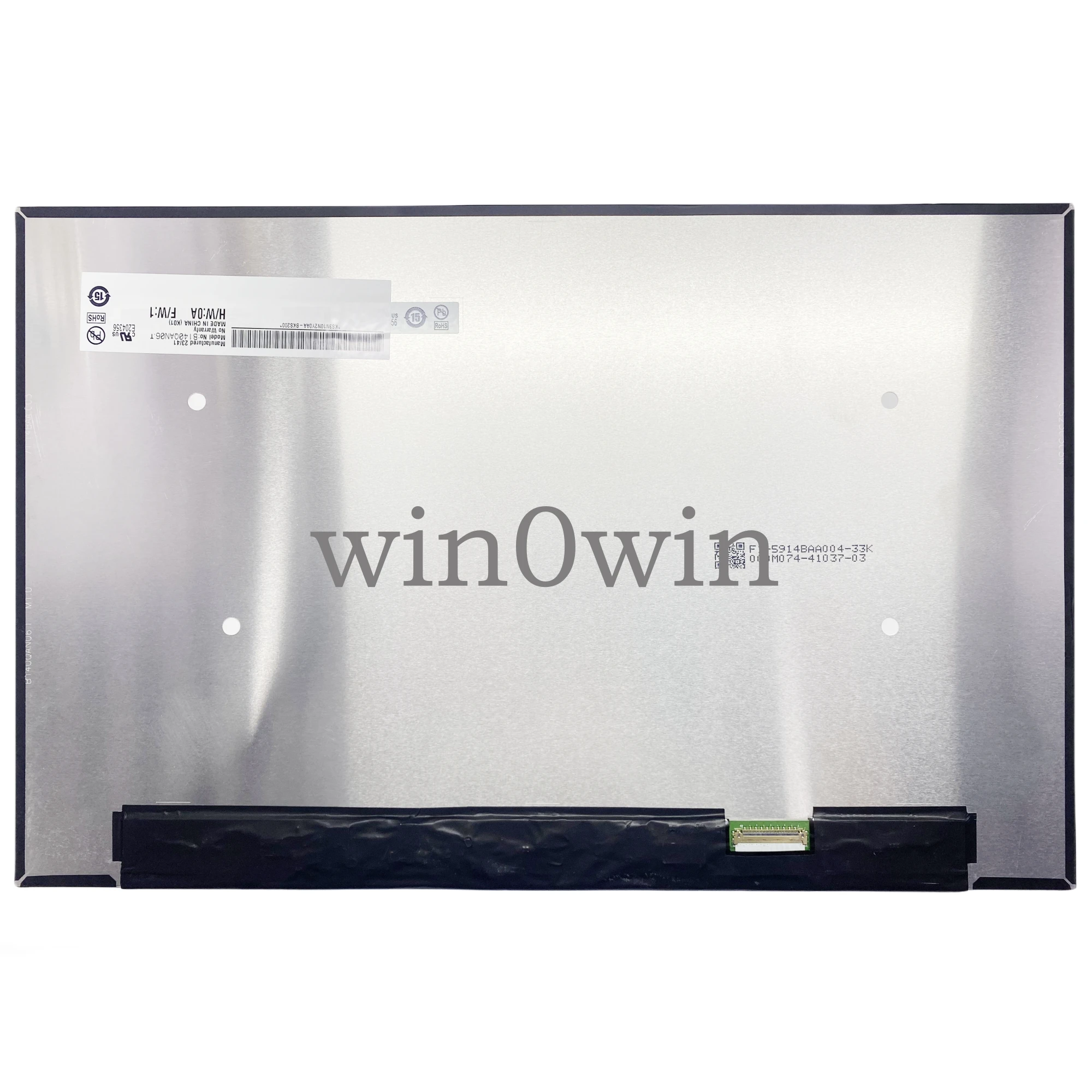 B140QNA06.T 14.0'' Laptop LCD Screen Panel Matrix NEW