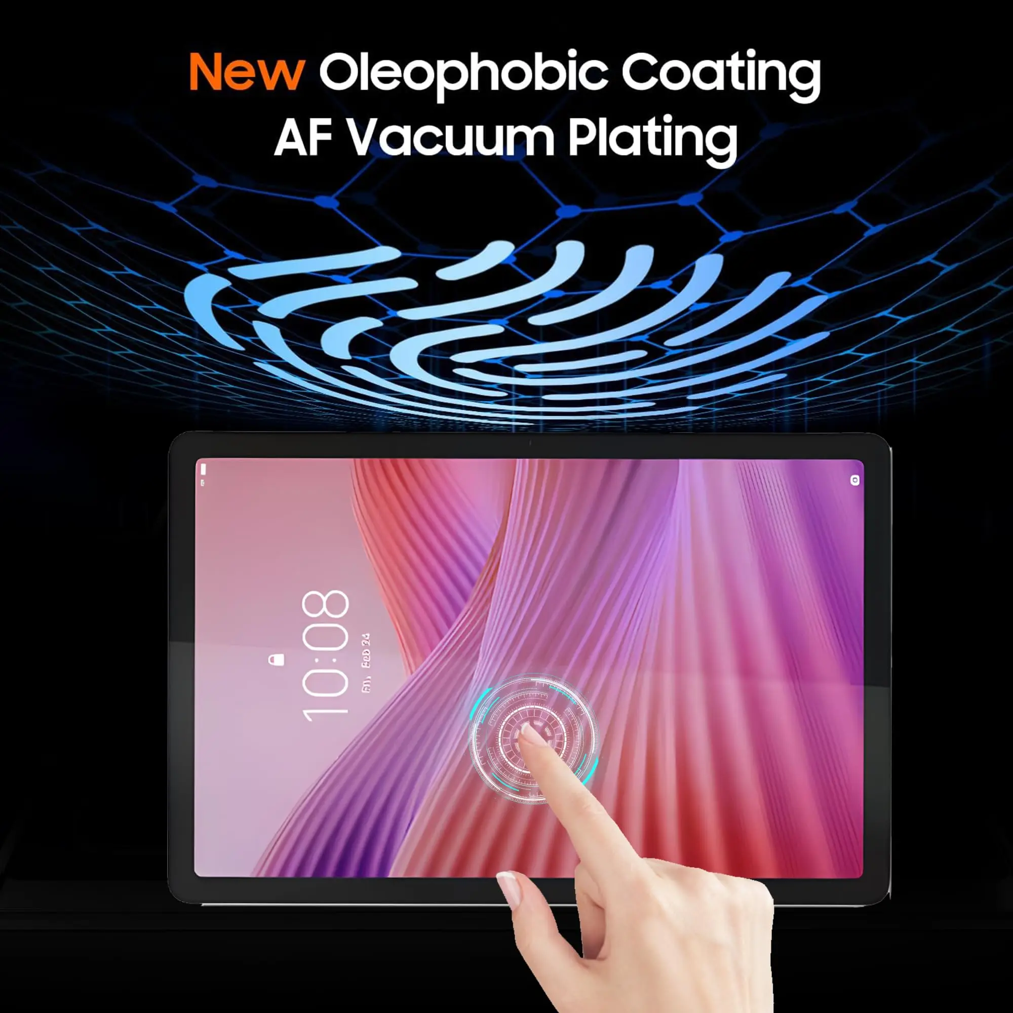 Screen Protector for Lenovo Tab 10.1" (2025) TB311FU / TB311XU Tempered Glass Bubble Free HD High Response Protective Film