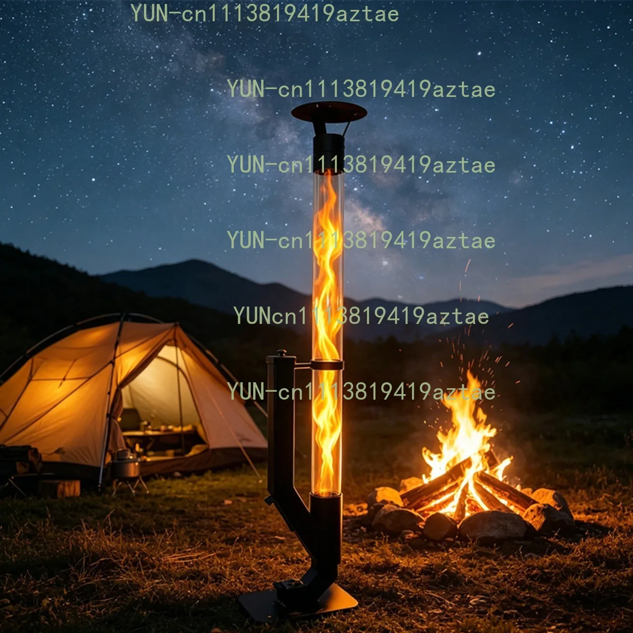 Stainless Steel Portable Particle Heating Stove Indoor Outdoor Integrated Heating Furnace Portable