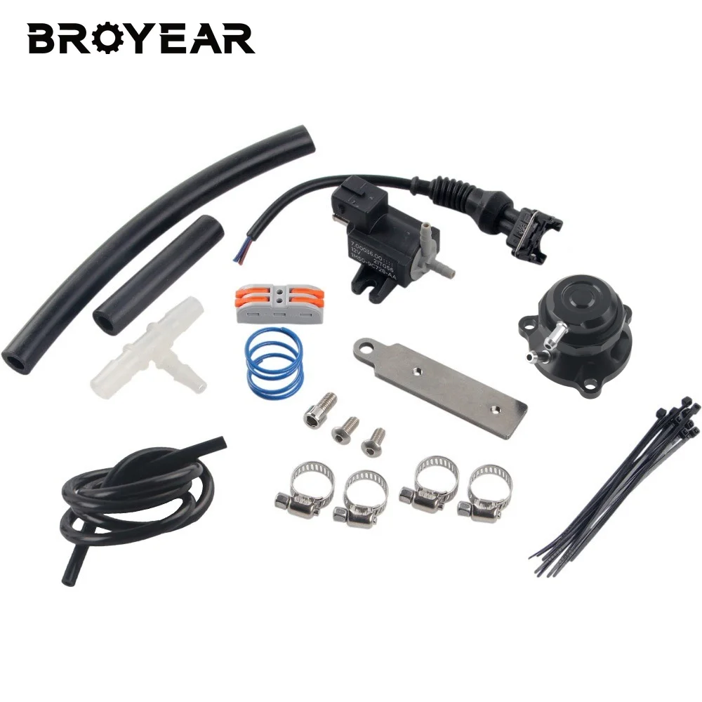 

Высококачественный комплект продувочного клапана Broyear для BMW 135/235 F20 F21 F22 F23 F30/F31 Alu черный (версия с шумоподавлением)