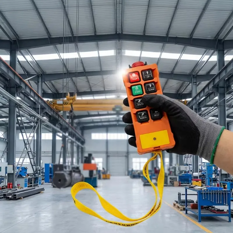 Waterproof 433 Mhz Wireless Remote Control Electric Lift Hoist Overhead Tower Bridge Transmitter RF Industrial Crane Century